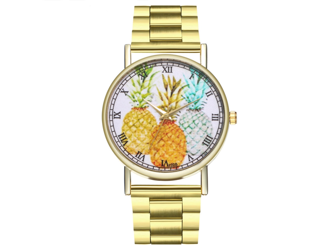 Reloj De Pulsera De Cuarzo Shengke Con Correa De Malla De Pu Ultrafina Para Mujer (aleación Negra)