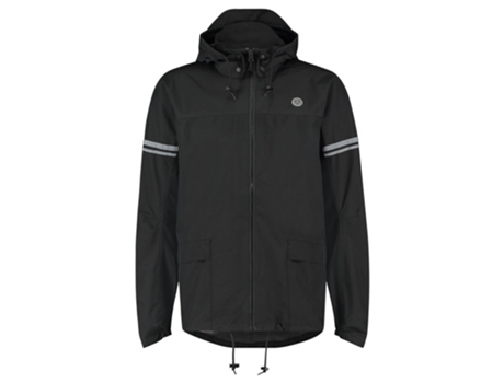 Casacos AGU Casaco Essential Rain Preto M Homem