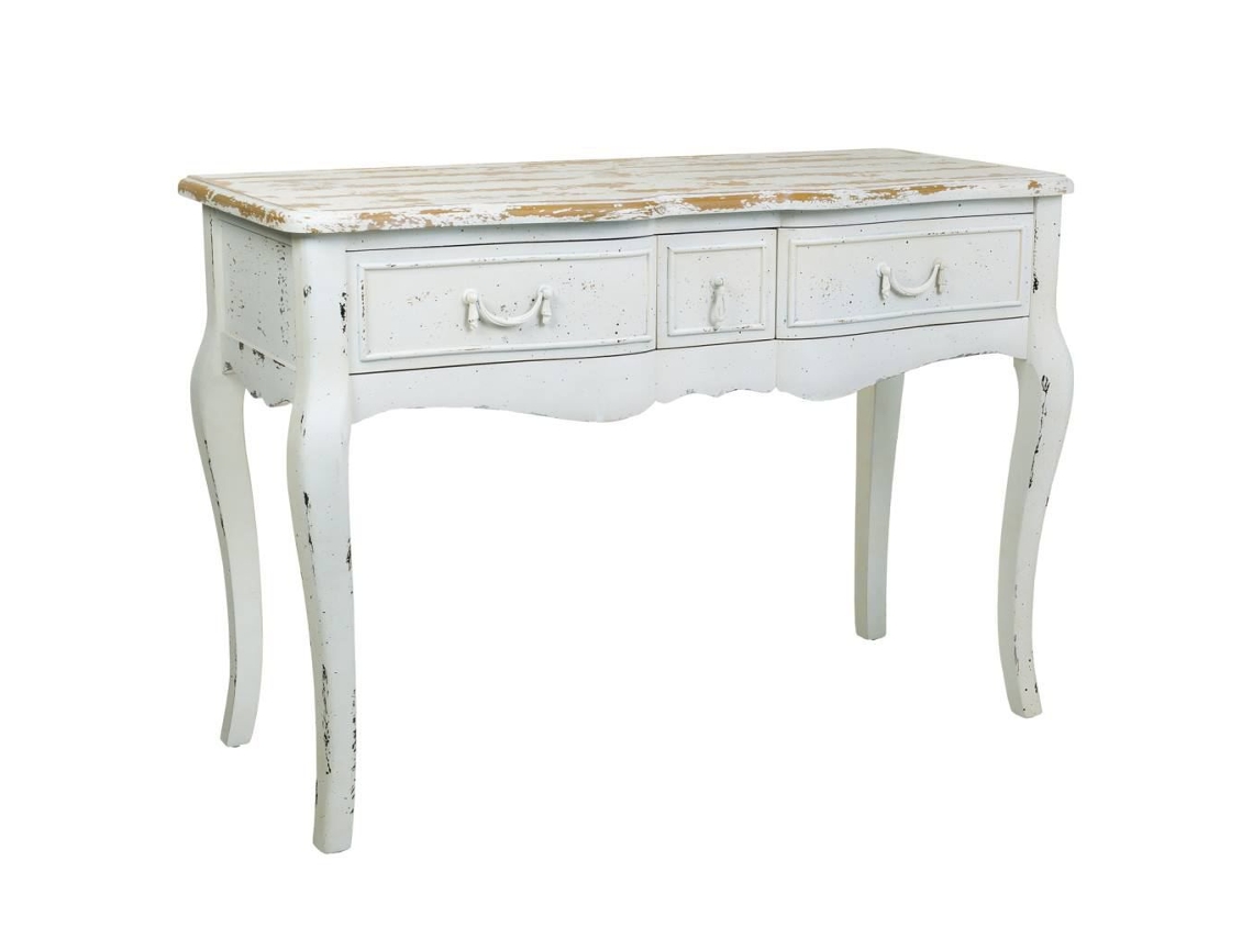 Consola WANDERLUST DECO (Madera - Blanco - 115 x 50 x 80 cm)