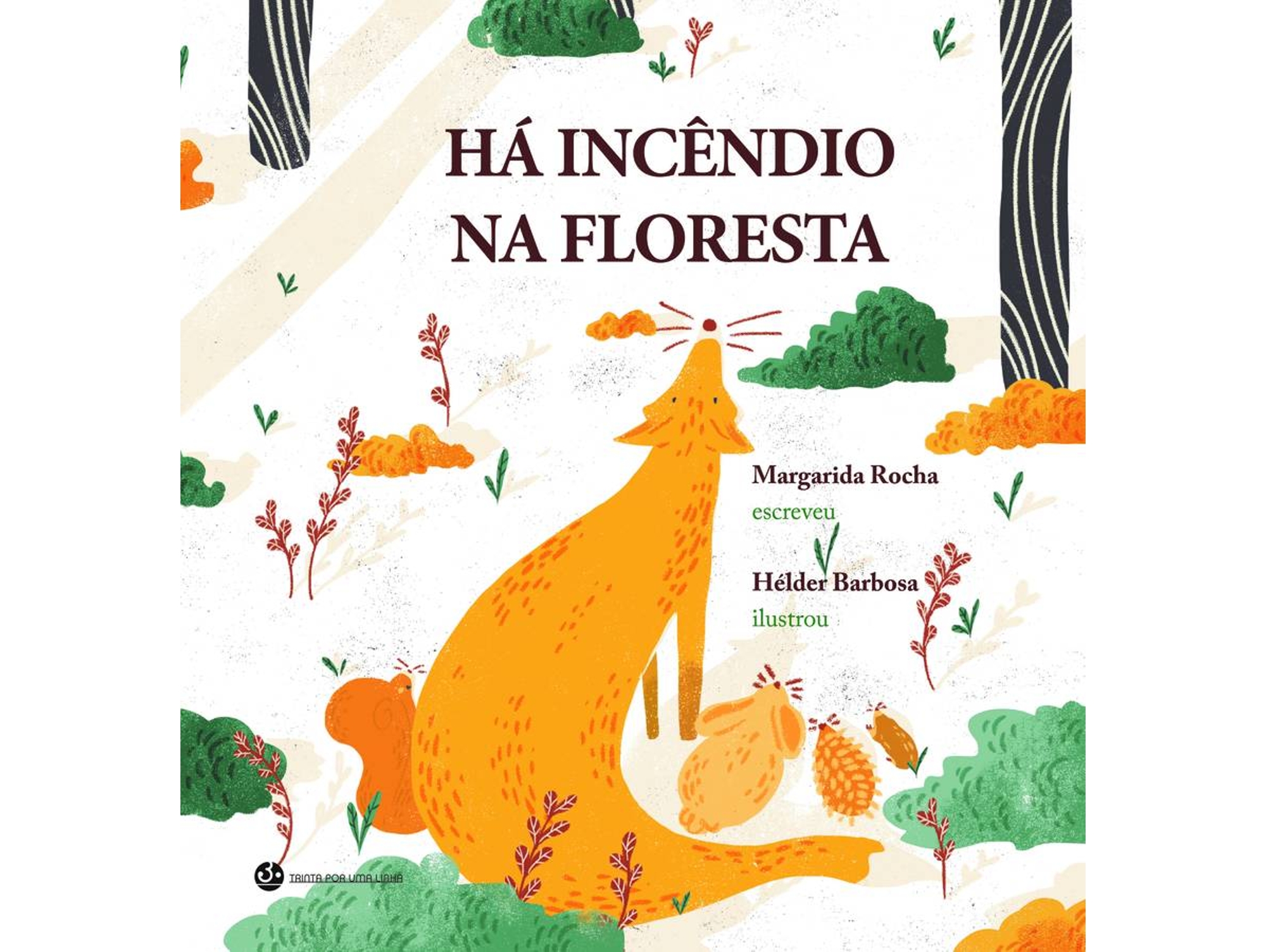Libro Há Incendio Na Floresta de Margarida Rocha (Português)