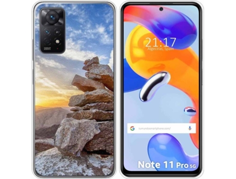 Carcasa Xiaomi Redmi Note 11 Pro TUMUNDOSMARTPHONE Dibujos Sunset Multicolor