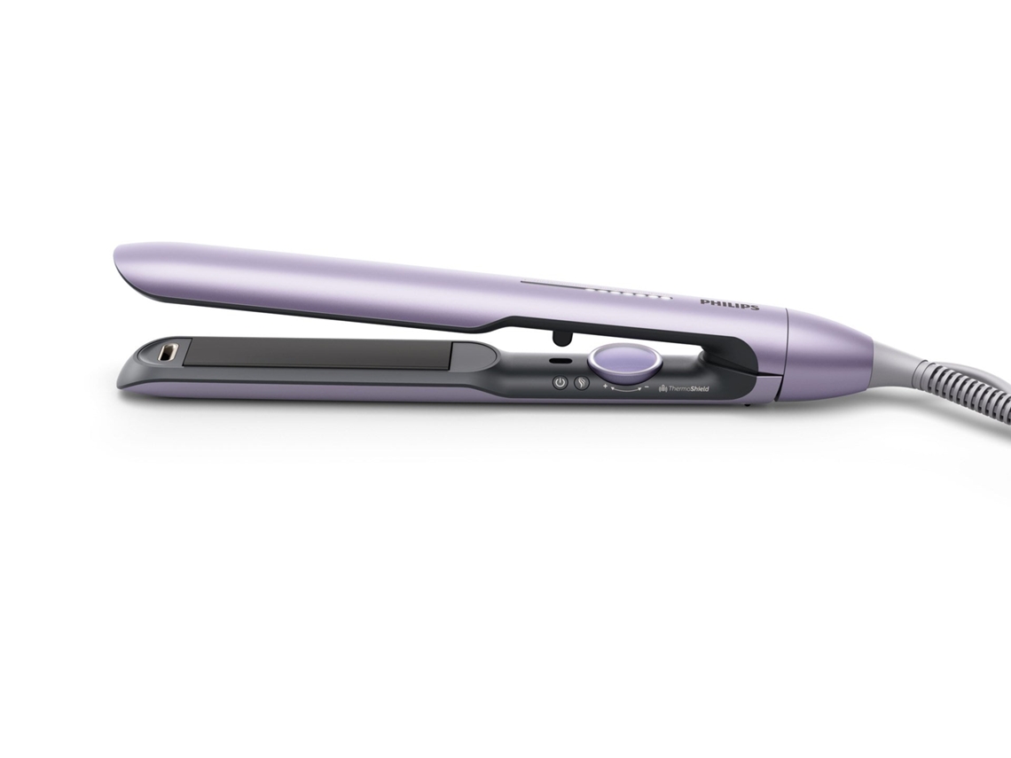 Plancha de pelo Philips Bhs742/00 Serie 7000 Morado claro metálico