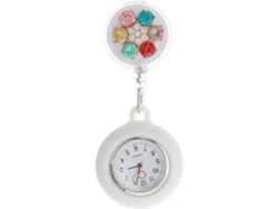 Reloj Enfermera Niños Niñas Diseño Dibujos Animados Cuarzo Portátil Retráctil Médico Examen Talla Única Uso