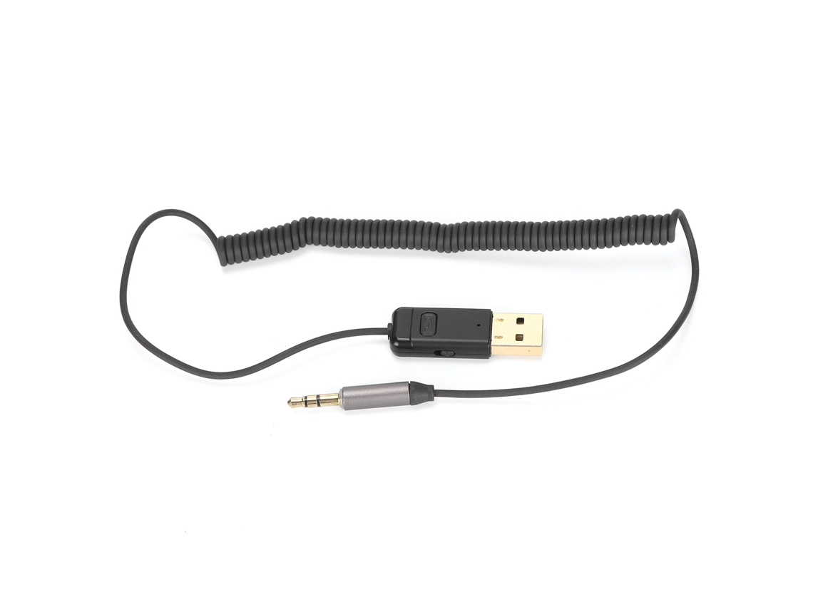 Adaptador Bluetooth 5.0 2 En 1 Aux Para Coche, Transmisor/receptor Con Conexión Estable Y Audio De Alta Calidad.
