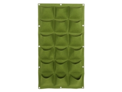 Bolsa De Cultivo Vertical Con 18 Bolsillos Para Pared, Jardín, Encimera, Maceta Colgante, Fieltro