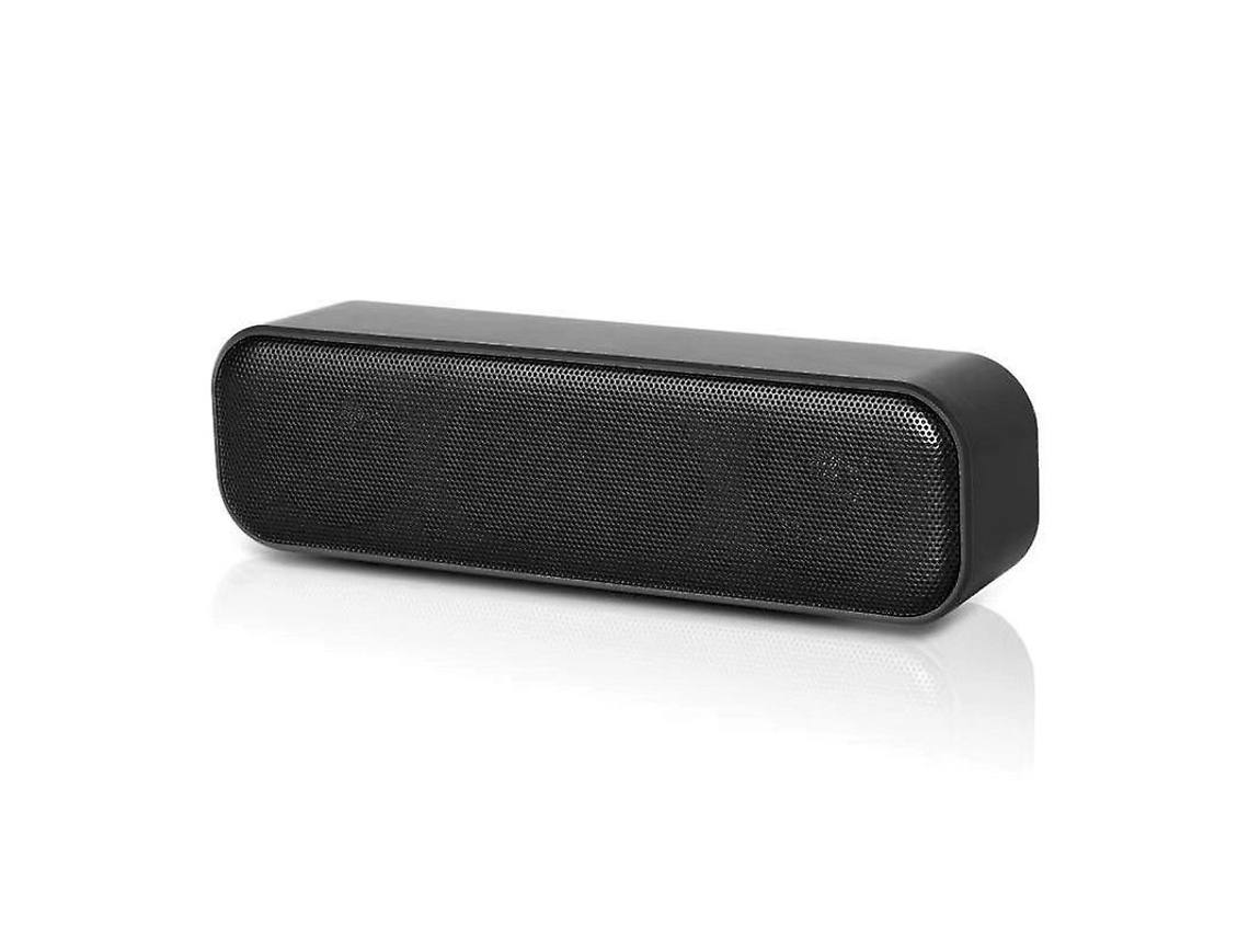 Altavoces USB para computadora Altavoces para computadora portátil Altavoces USB activos Mini barra de sonido Cable y mini computadora Diseño negro YEMAESRE