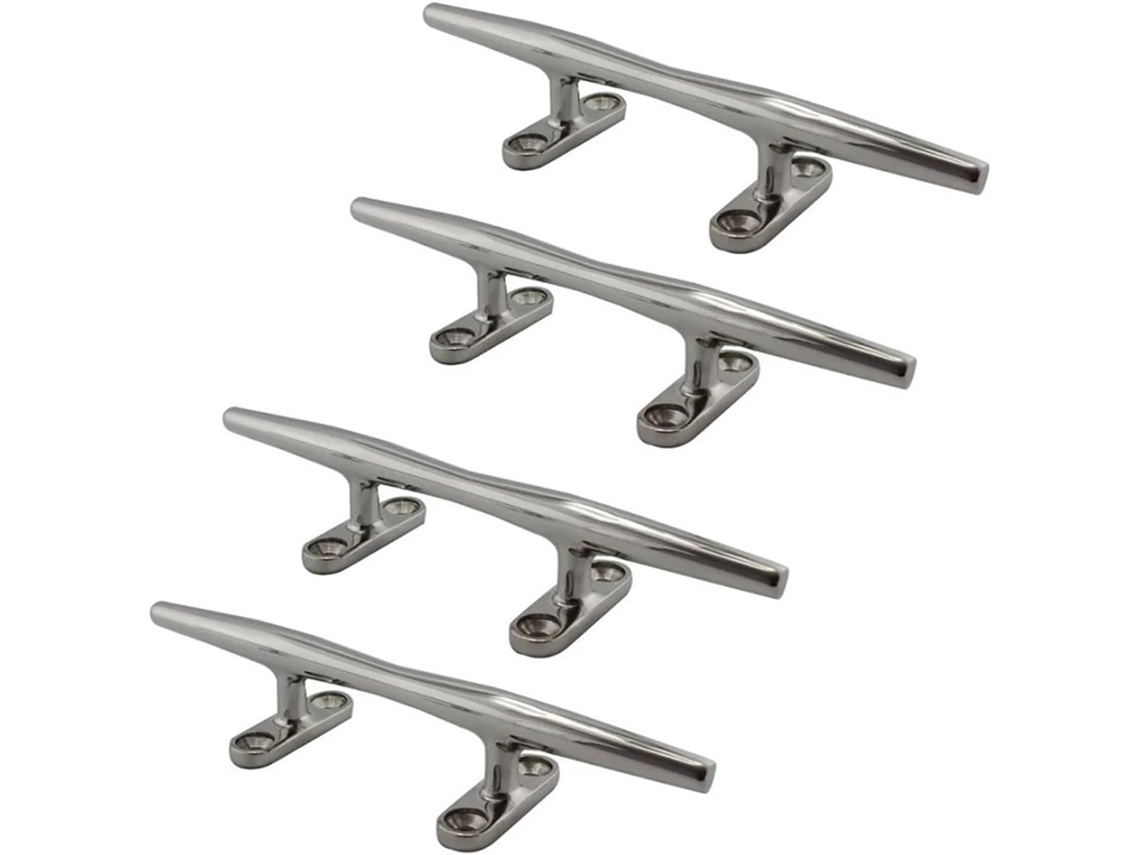Taquet D'aarrage Affleurant De Base Ouverte Creuse Pont Bateau D'acier Inoxidable 4 Piezas 316