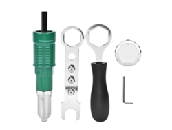 Juego De Herramientas Manuales Para Remachadora Con Adaptador Para Tuercas Remachables De 2,4 Mm, 3,2 Mm, 4,0 Mm Y 4,8 Mm.