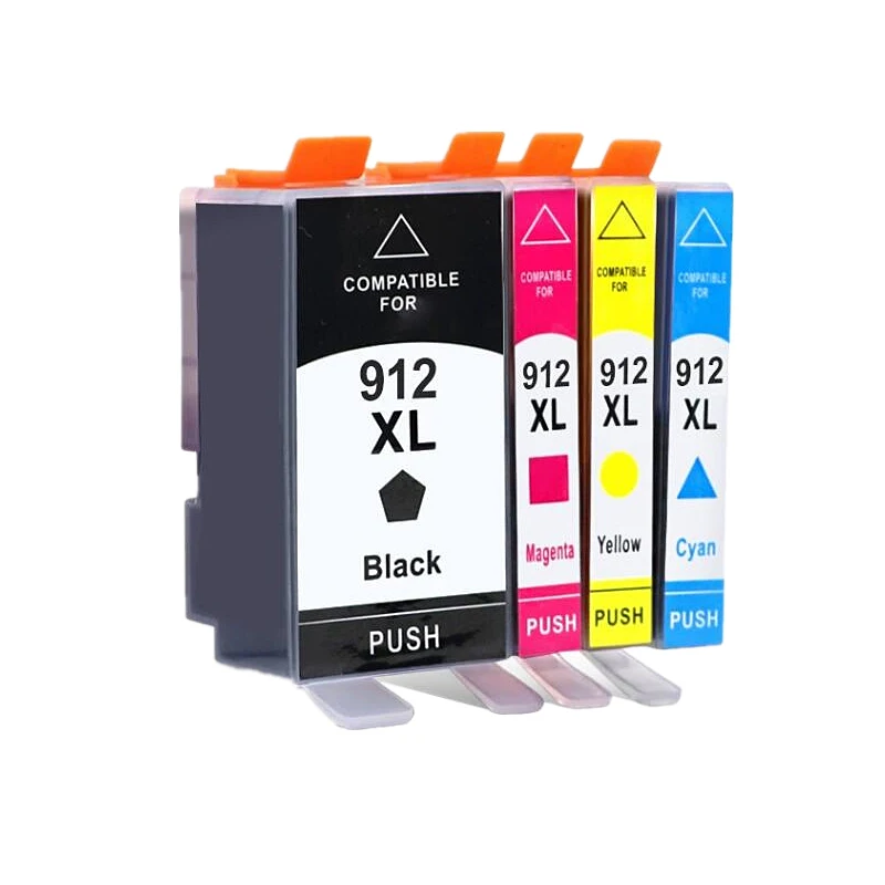 1setpara Hp 912 912xl Para Cartucho De Tinta Hp912 Officejet 8010 8012 8013 8014 8015 8017 8018 8020 8022 8023 8024 8025