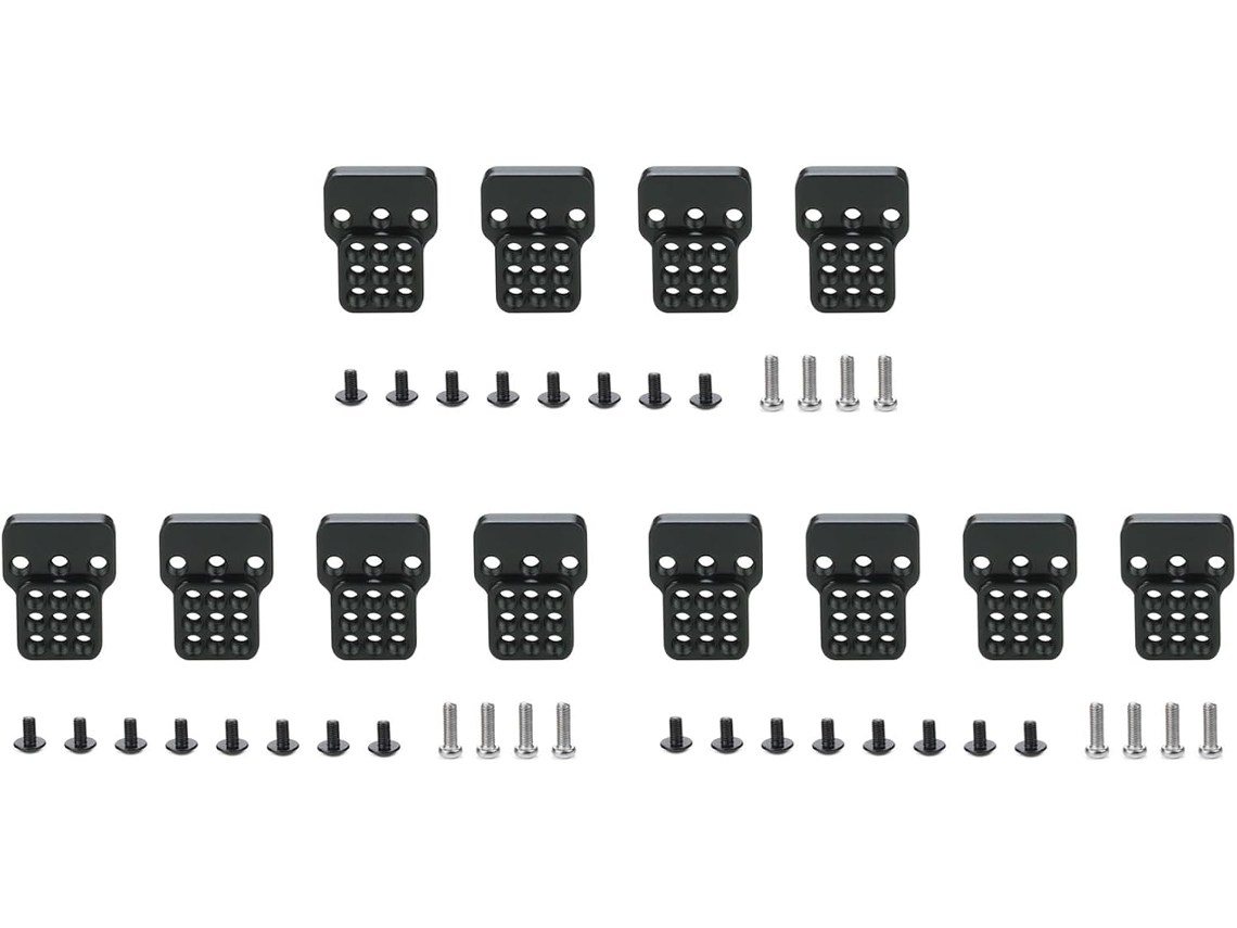 12x Soportes Ajustables De Metal Para Amortiguadores Y Extensión De Asiento Para C14 C24 C34 C44 B14 B16 B24