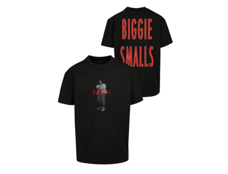 Camiseta MISTER TEE Biggie Smalls Negro (XS)