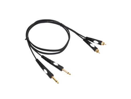 G-Jackm/Rcam-3 :Cable 2-Jack 6.35Mm Macho / 2-Rca Macho 3M Mn Bstpro
