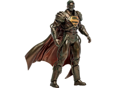 Figura Superboy-Prime Infinite Crisis Patina Edition Gold Label 18 Cm (6 años)