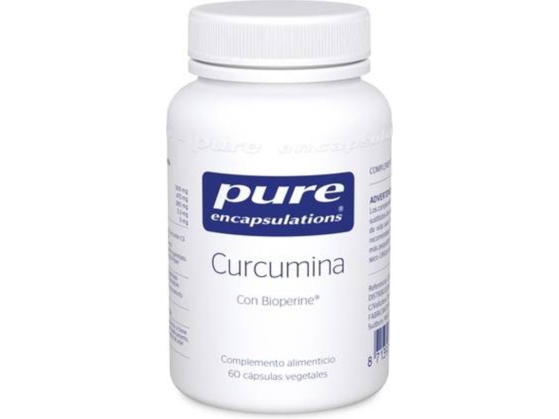 Complemento Alimentar PURE ENCAPSULATIONS Curcumina (60 cápsulas)