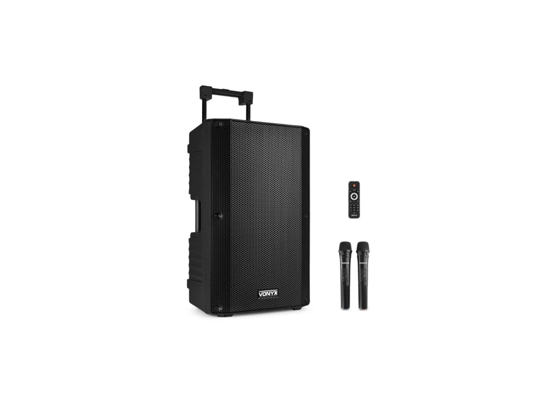 Altavoz bluetooth portátil negro VSA700 - MONACOR