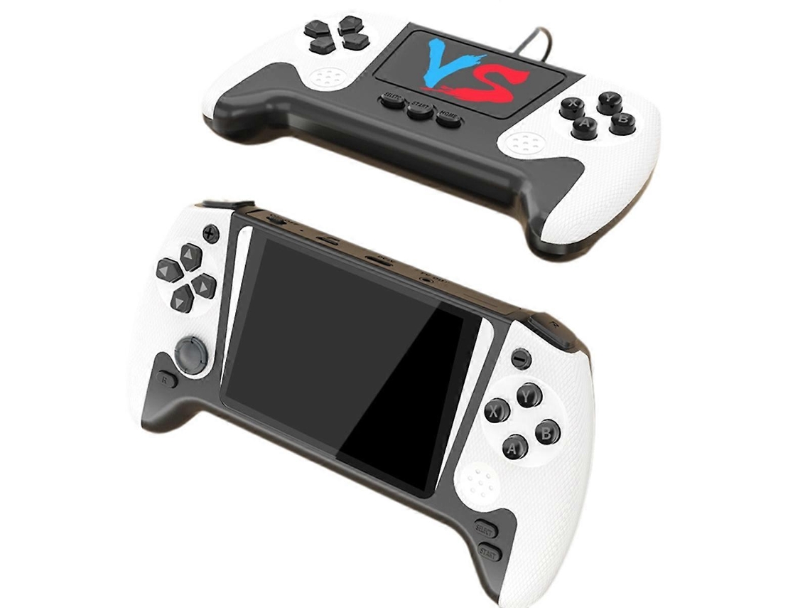 Consola De Videojuegos Portátil 500 En 1 De 3,5 Pulgadas, Estilo Arcade Retro, Color Blanco