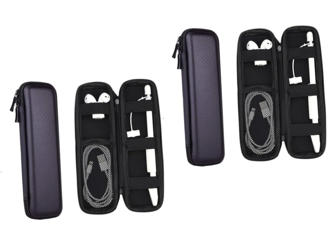 Estuche Multifuncional De 2 Piezas Para Bolígrafos, Usb Y Auriculares, Compatible Con Diseño Práctico.