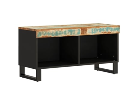 Maison Exclusive - Mueble de TV madera maciza reciclada 85x33x43,5 cm