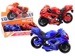 Luz y sonido deportivos bicolores B.active Friction Drive para motocicletas