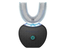 Cepillo de dientes eléctrico sónico GOKOCO con forma de U de 360 ​​grados para una limpieza bucal automática, de silicona.