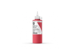 Pintura Acrilica Vallejo Studio 200 Ml (933 Fluor Rojo Fuego)