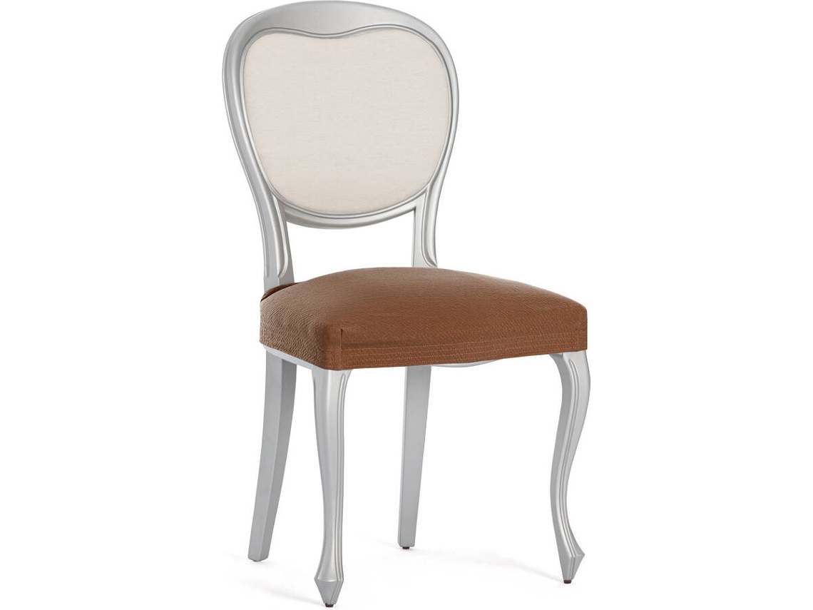 Funda de Silla EYSA Premium Bronx Pack de 2 Fundas Tejido Multielástico (50 x 50 x 5 cm - Poliéster - Caldera)