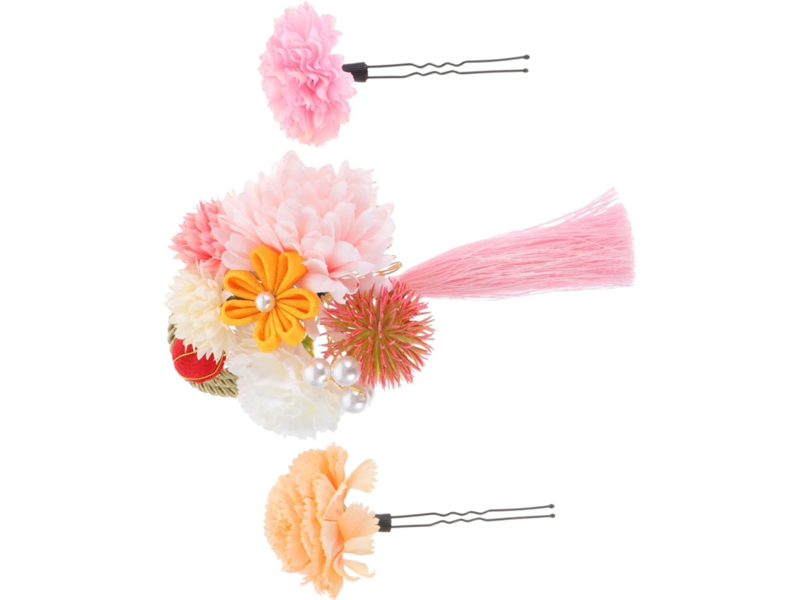 Juego De 3 Pinzas Para El Cabello Con Elegantes Motivos Florales, Horquillas Para Mujer, Accesorios Para El Cabello
