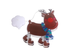 2026-luz Colgante De Navidad Led Forma De Elmo Para Ventana Con Ventosa Decoración