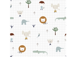 Colcha HACIENDO EL INDIO Jungle Reversible (Algodón - 80 cm)