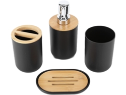 Cryfokt Juego De Accesorios De Baño, Taza De Cepillo De Dientes Suave Y Sostenible Para El Hogar, Hotel, Paquete De 4