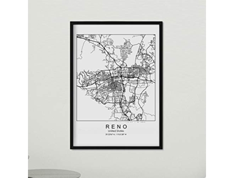 Poster NACNIC Mapa de Reno (A4)