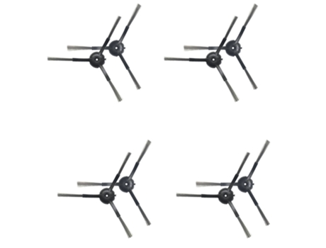 Cepillo Lateral de 8 piezas para Robot aspirador Proscenic M7 Pro, piezas de repuesto, cepillos de limpieza para el hogar