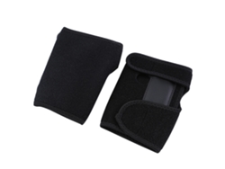 Sports Grip Palm Wrap Soporte para manos y muñecas Protección para levantamiento de pesas Negro L