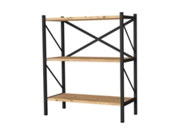 Estanteria De Metal 3 Niveles 85X66X34 Safir VENPRODIN