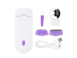 Máquina De Depilación Con Luz Azul Usb Y Enchufe Doble Uso Herramientas De Depilación Para Mujeres