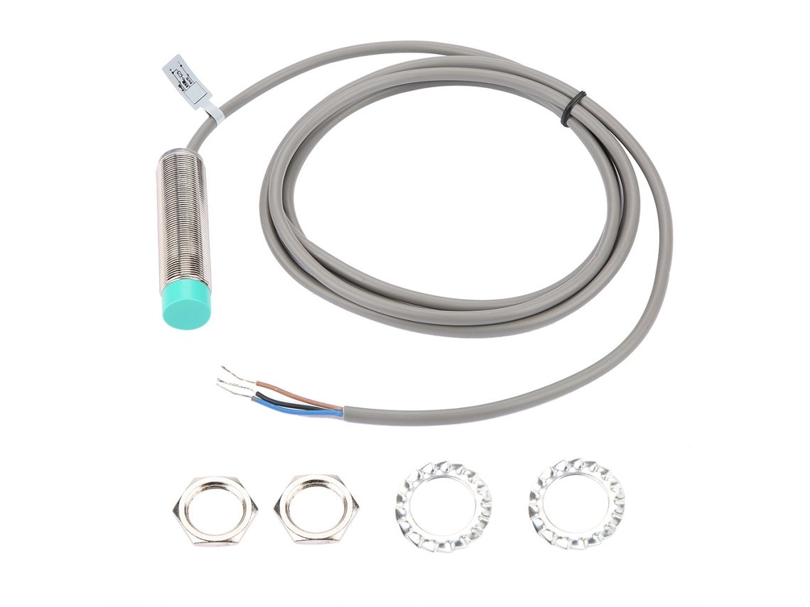 Sensor De Proximidad Inductivo Npn De 3 Hilos Y 8 Mm, 10-36 V Cc