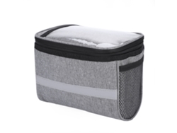 Bolsa Para Manillar De Bicicleta Con Funda Para Teléfono Móvil - Accesorio De Ciclismo Duradero