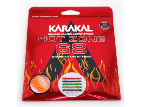 Cuerdas de bádminton KARAKAL Hot Zone 68