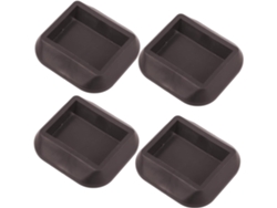 Juego De 4 Cuñas Para Ruedas De Sillas, Almohadillas Antideslizantes Para Muebles, Topes, Ranuras, Estabilizadores, Juego De