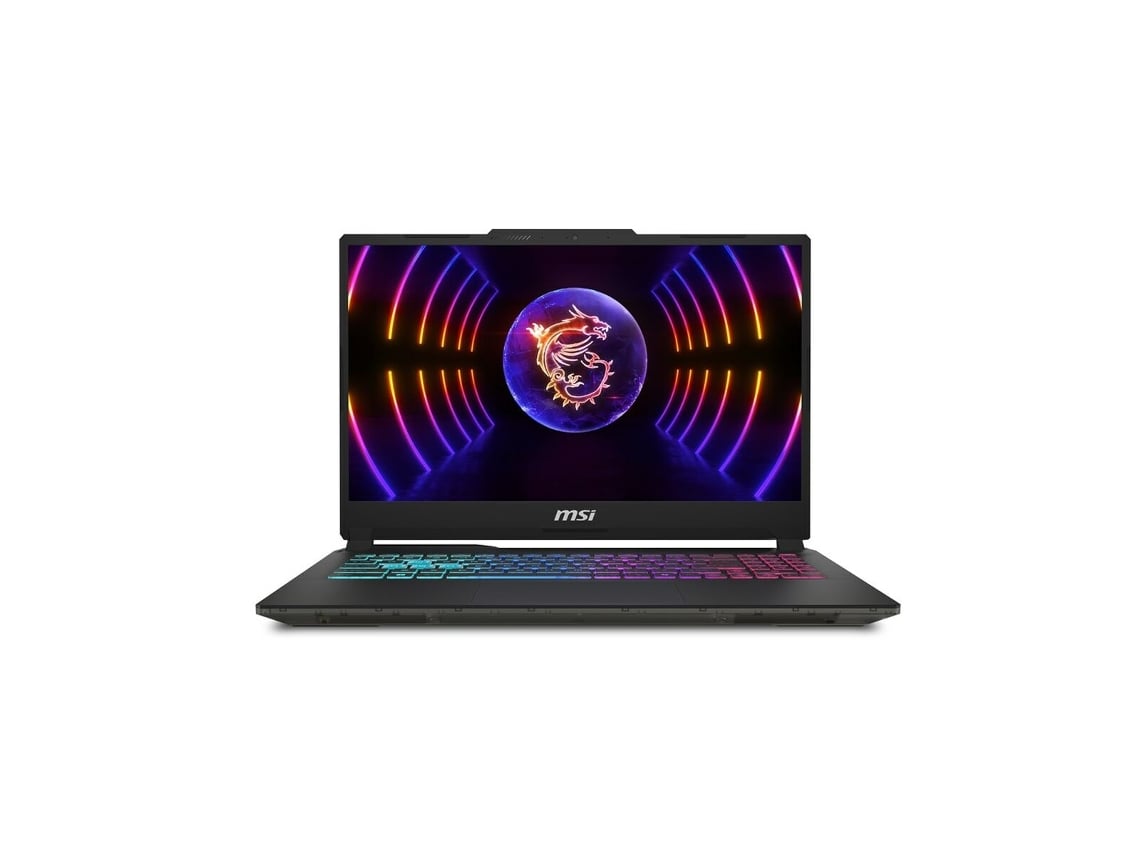Portátil Msi A13ve 1613xpl (negro, 16 GB de RAM, 512 GB de SSD, conector de 15,6" UE, QWERTY estadounidense, Intel Core i5, Nvidia GeForce RTX 4050)
