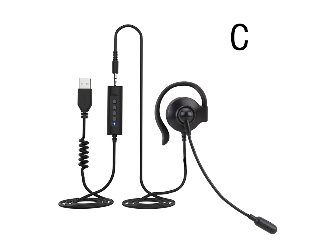 Kit Manos Libres ARMORED  Call Center Universal Blanco Conveniente