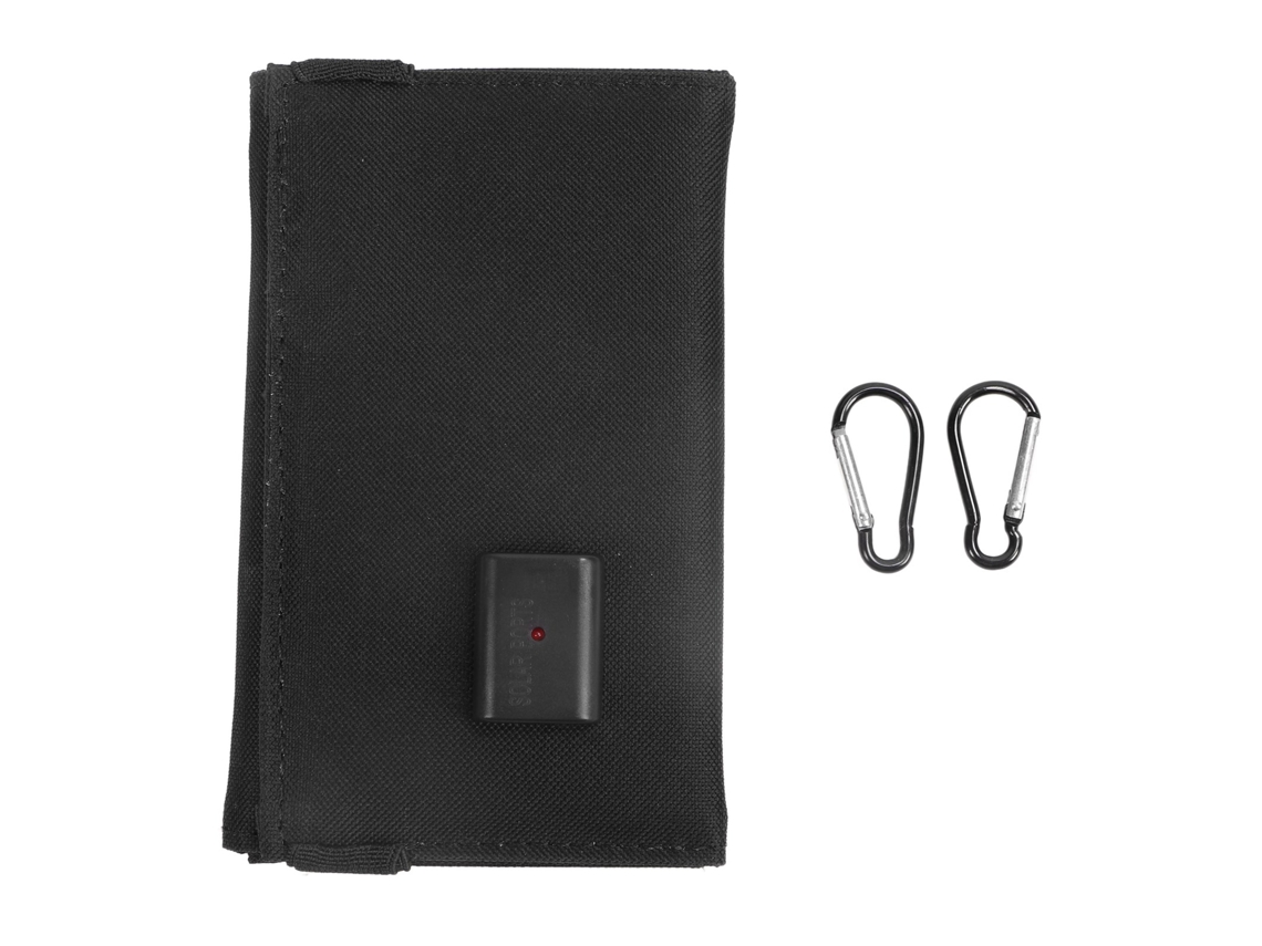 Panel Solar Plegable Portátil De 10 W Con Salida Usb De 5 V, Resistente Al Agua Para Uso En Exteriores.