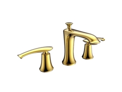 Grifo De Lavabo Con Repisa 3 Agujeros 401 Doré Colección Scamandre