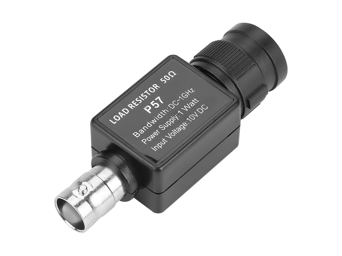 Adaptador BNC hembra a BNC de 50 ohmios, negro, P57 50ky, Q9 Accessories BNC Connector