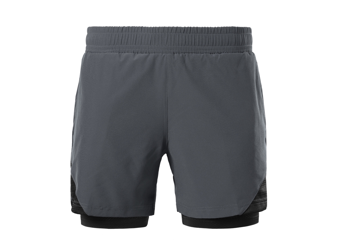 Pantalones Cortos Deportivos 2 En 1 Para Hombre Con Correa Para Toalla Y Bolsillos, De Secado Rápido Para Entrenamientos En El Gimnasio.