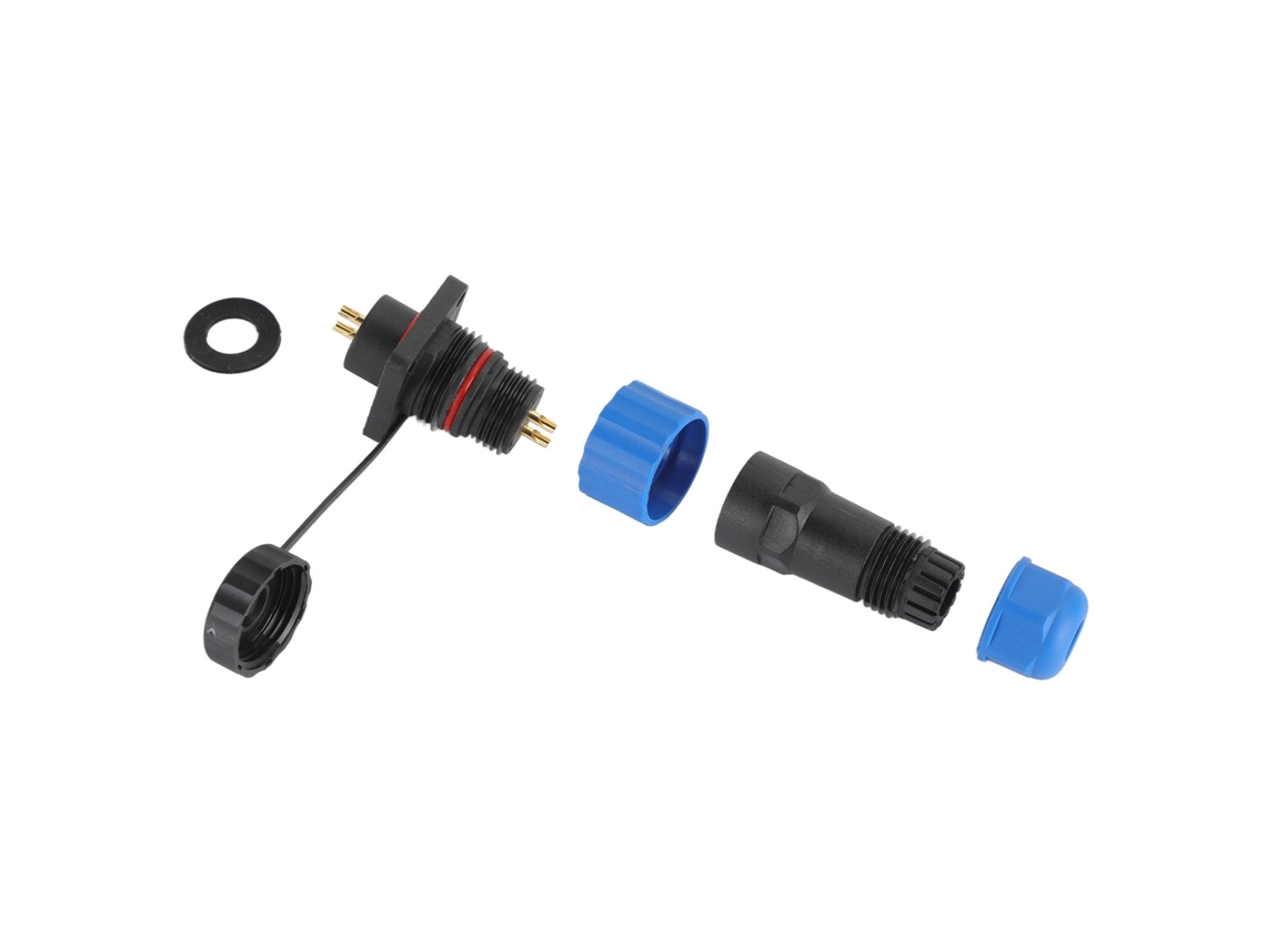 Conector de alimentación aérea cuadrado impermeable IP68 380V 10A, adaptador de enchufe industrial SP162, 2026-as