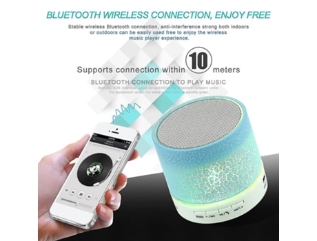 Altavoz Excelente sonido grande 45 mm controlador mini música bluetooth usb cable