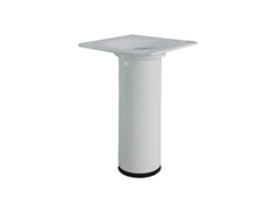 Pata mesa 4-30x100 acero blanco