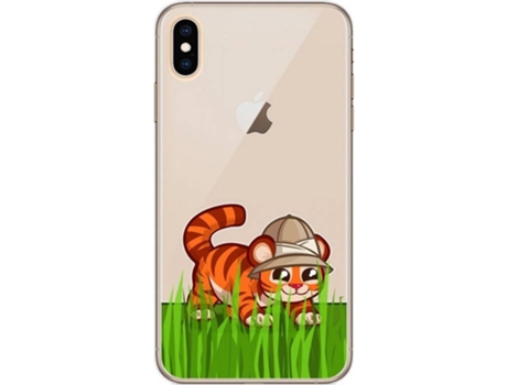 Carcasa iPhone XS Max TUMUNDOSMARTPHONE Tigre Multicolor