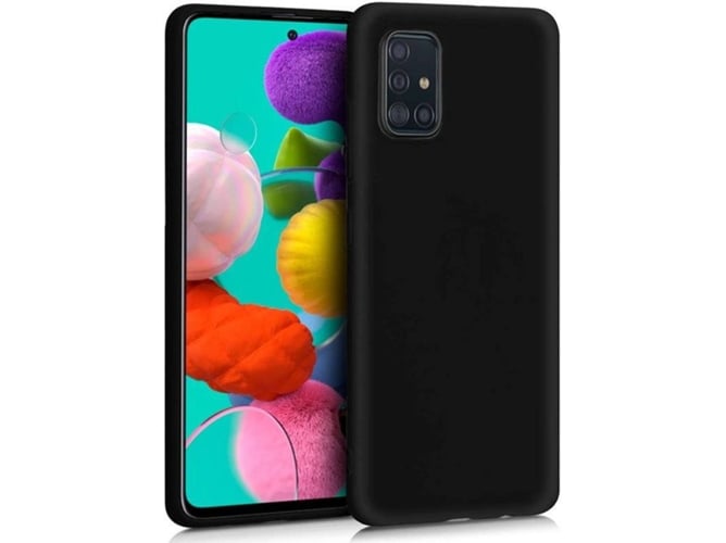 Carcasa Samsung Galaxy A51 COOL Silicona Negro